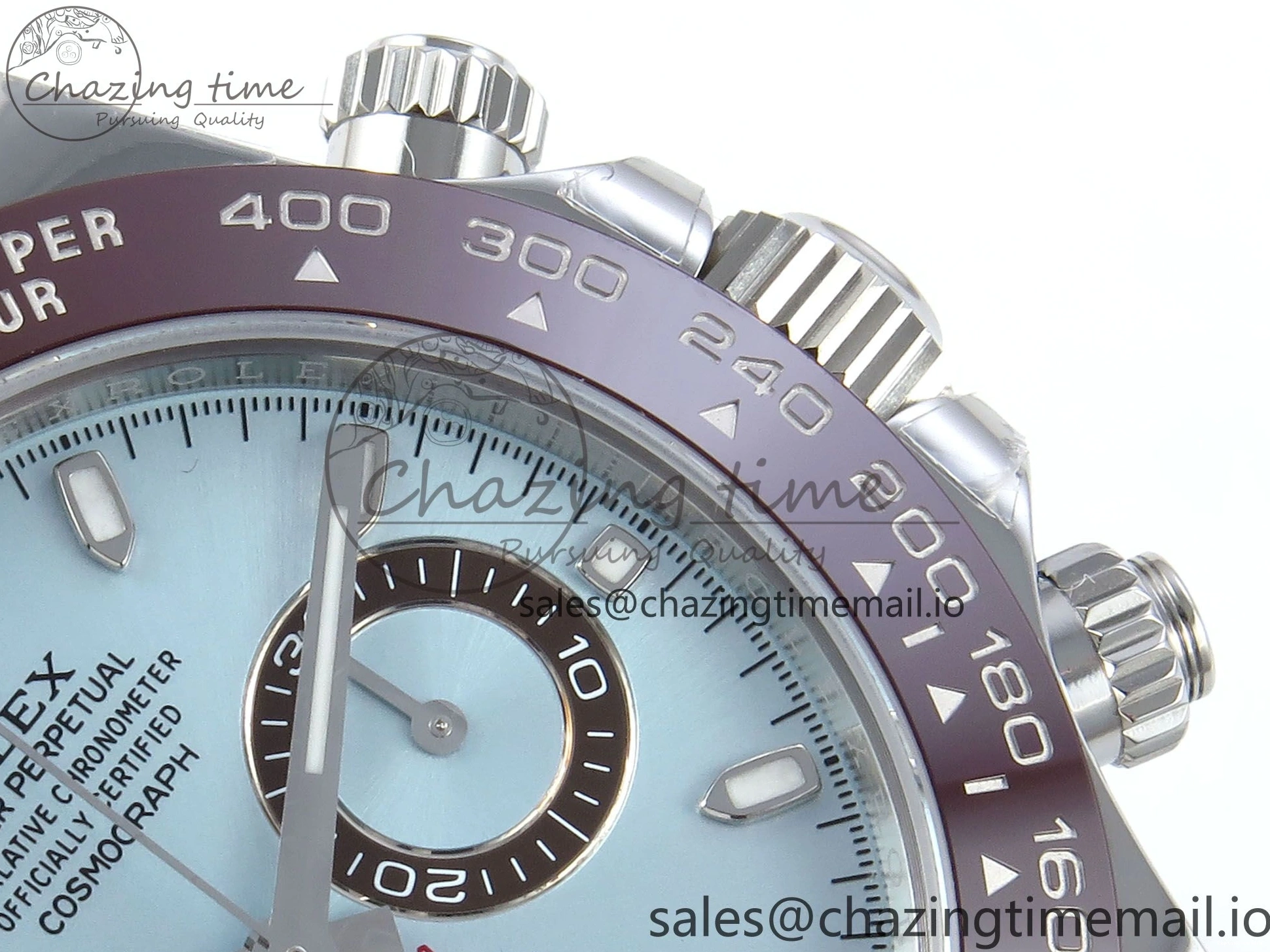 0511 Daytona 116506 VSF 1:1 Best Edition Ice Blue Dial Steel 904L on SS Bracelet DD ZipUp 743